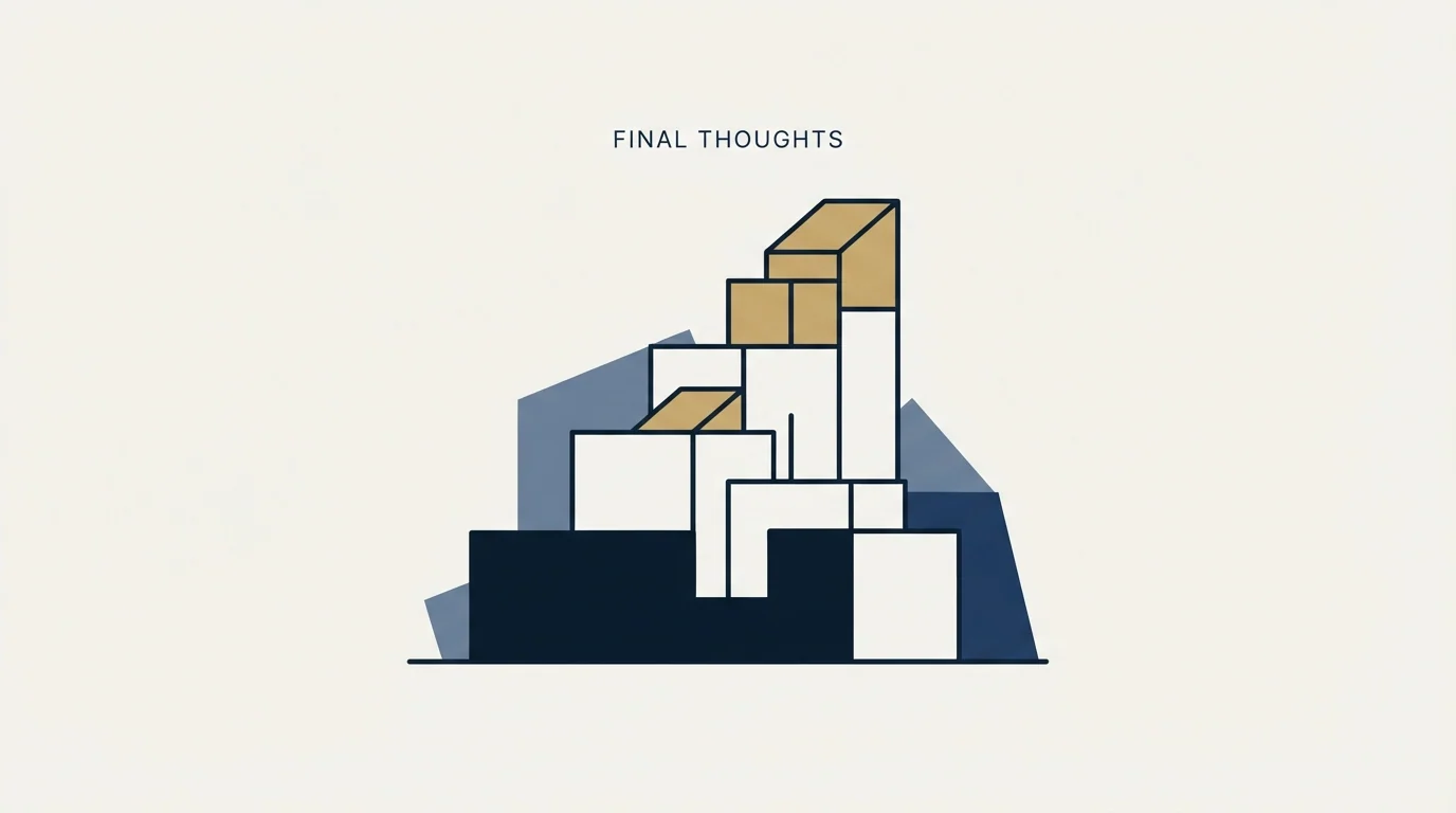Section illustration: Final Thoughts