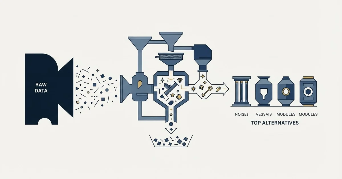 Editorial illustration for Best Crustdata Alternatives in