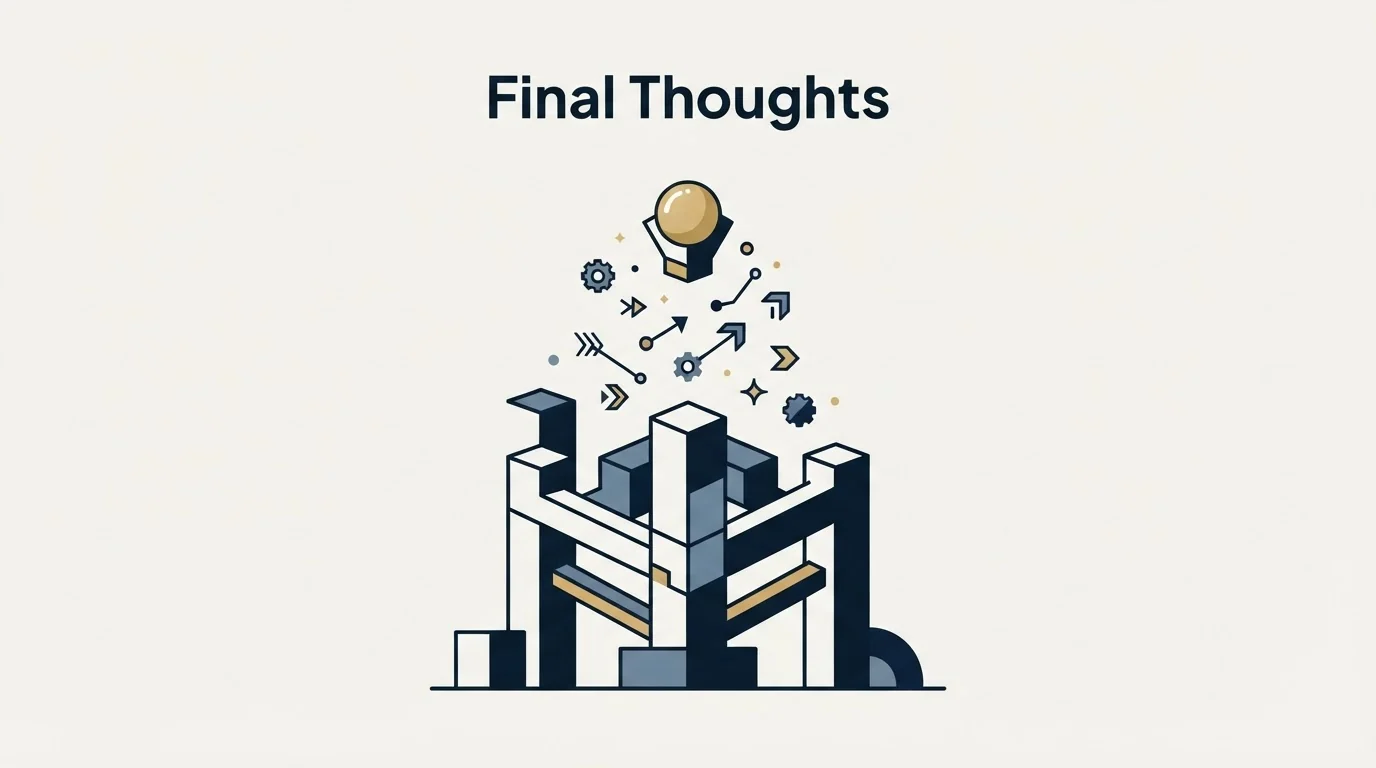 Section illustration: Final Thoughts