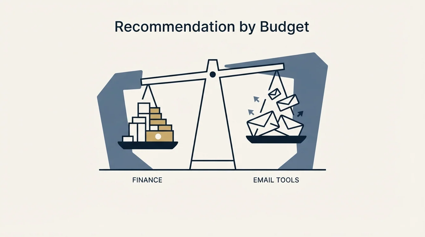 Section illustration: Recommendation by Budget
