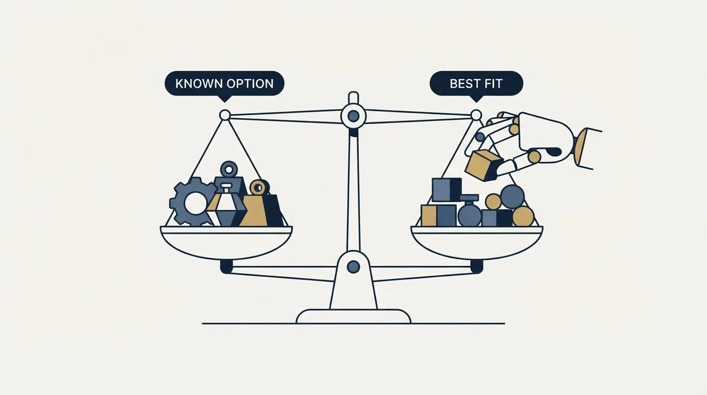 Section illustration: How to Choose the Right Alternative