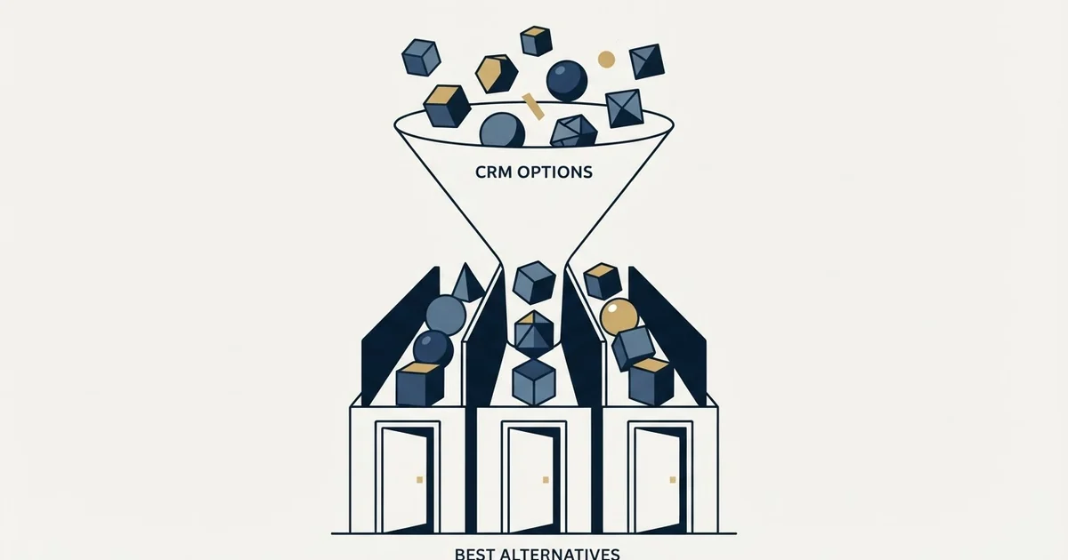 Editorial illustration for Best Microsoft Dynamics Sales Alternatives in