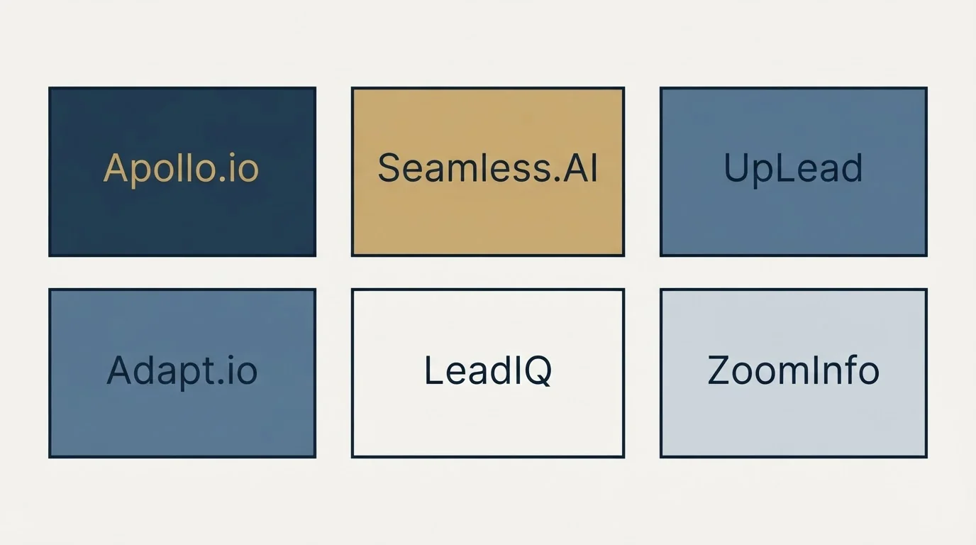 Schematic: Final Recommendation (Apollo.io, Seamless.AI, UpLead, Adapt.io)