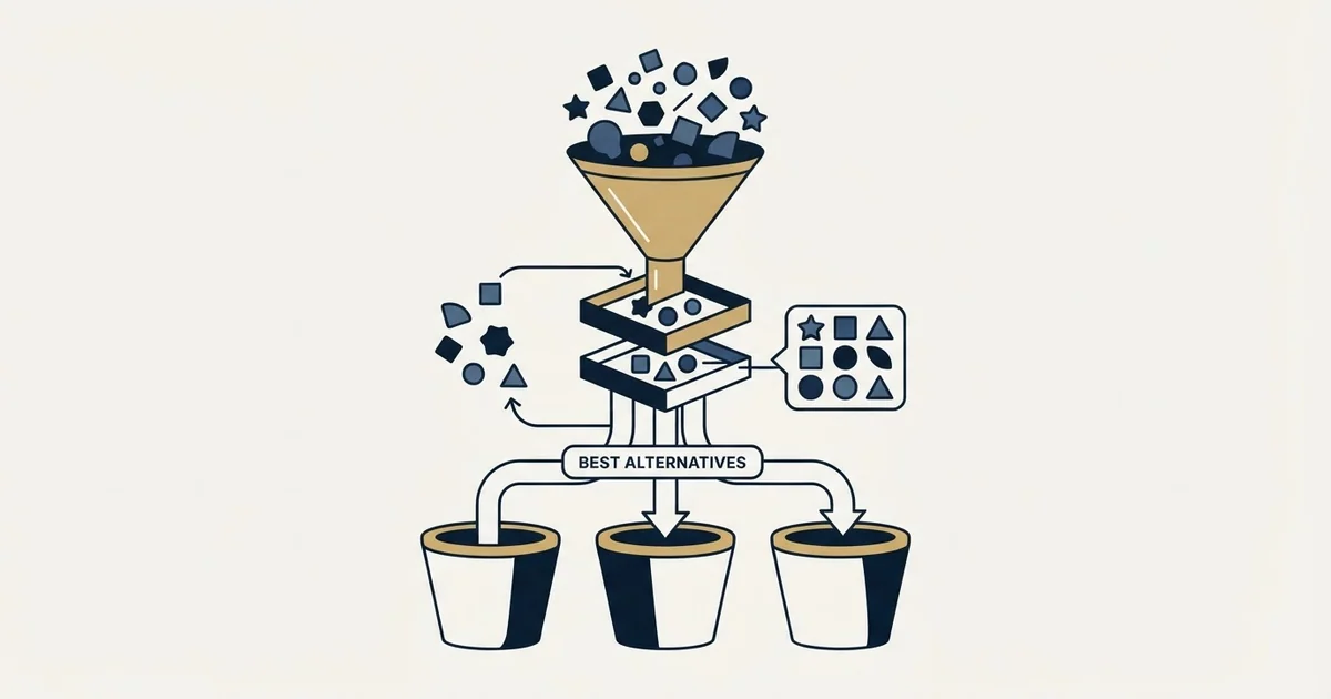 Editorial illustration for Best OnePageCRM Alternatives in