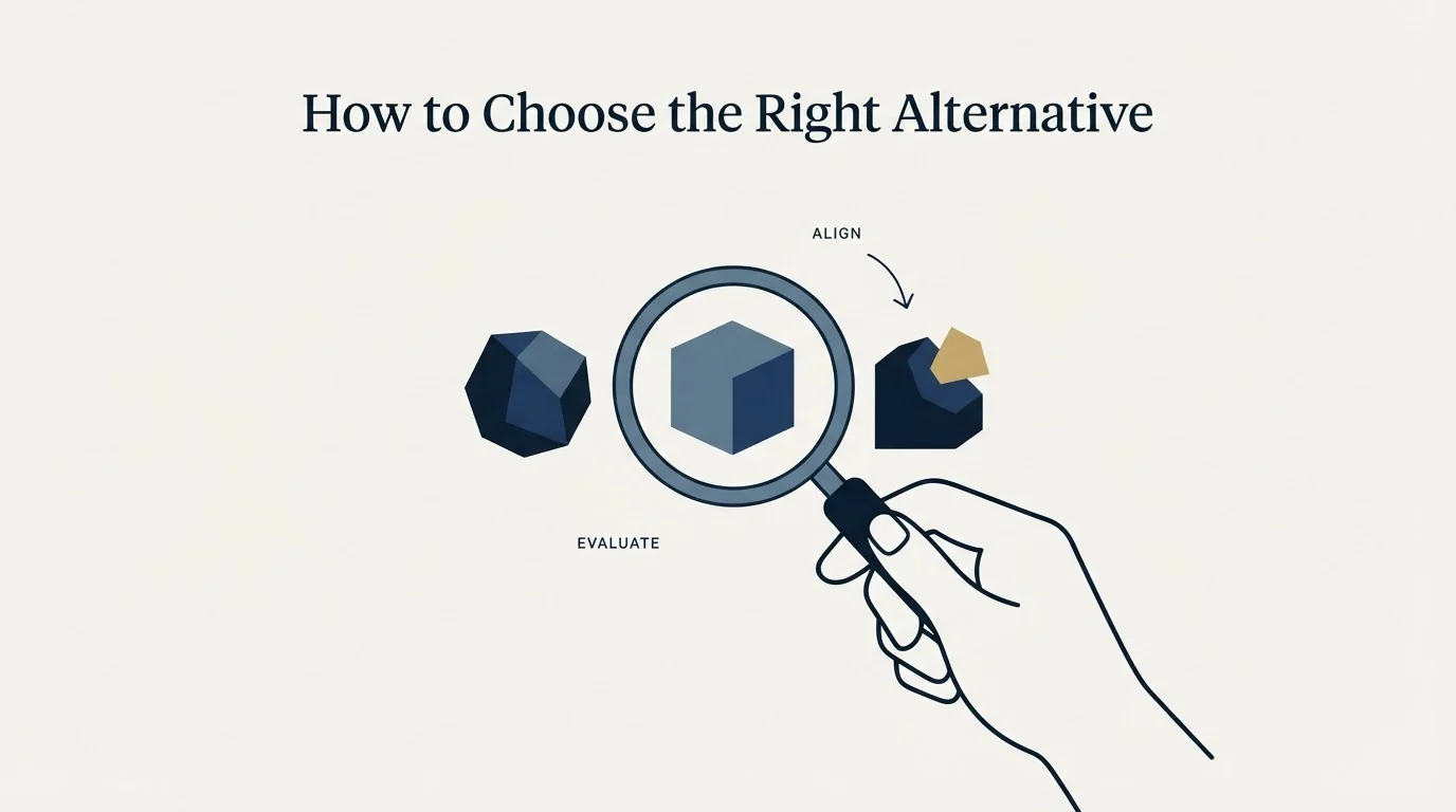 Section illustration: How to Choose the Right Alternative