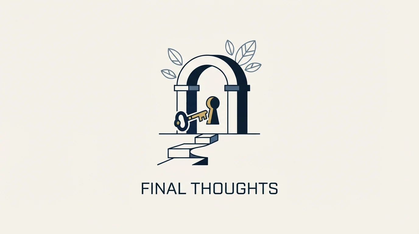 Section illustration: Final Thoughts