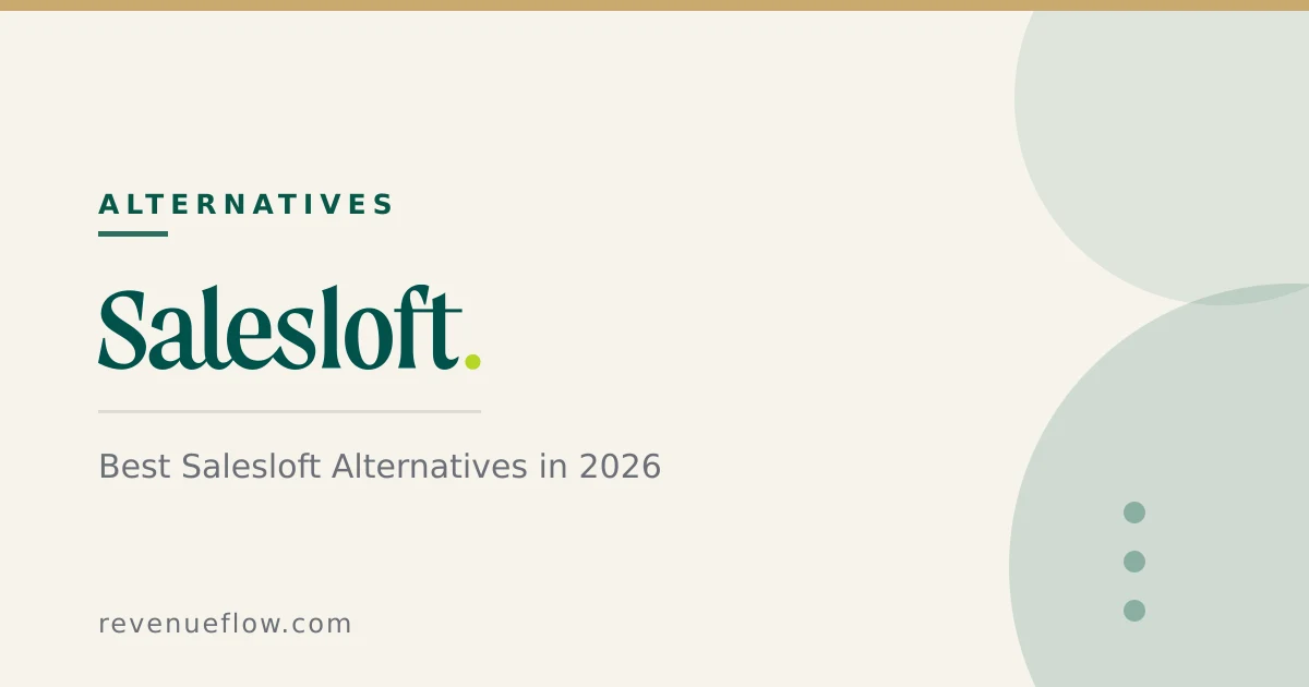 Branded cover: Best Salesloft Alternatives in 2026