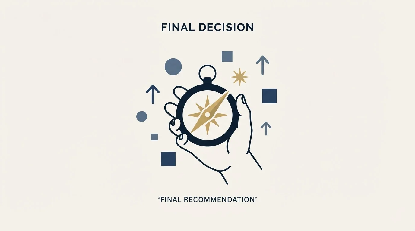 Section illustration: Final Recommendation