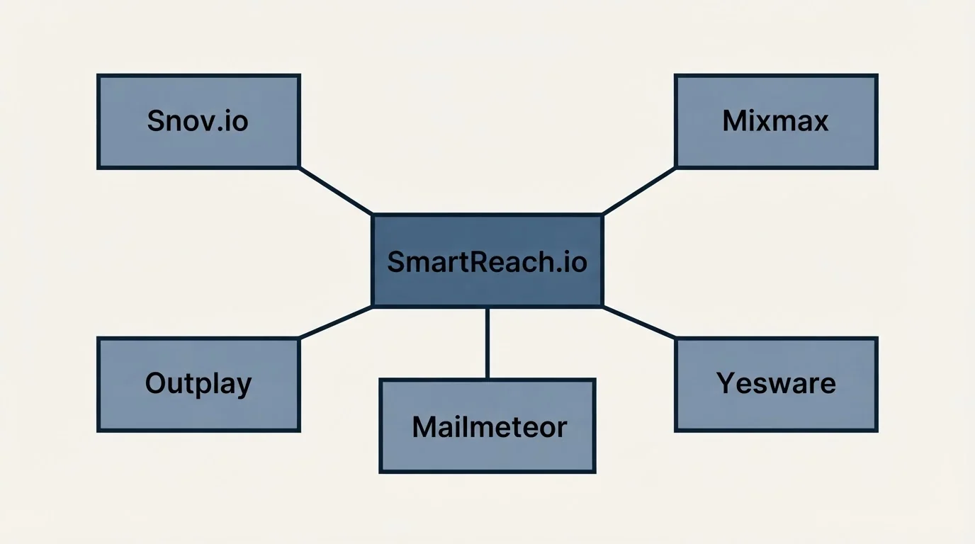 Schematic: Final Recommendation (SmartReach.io, Snov.io, Mixmax, Outplay)
