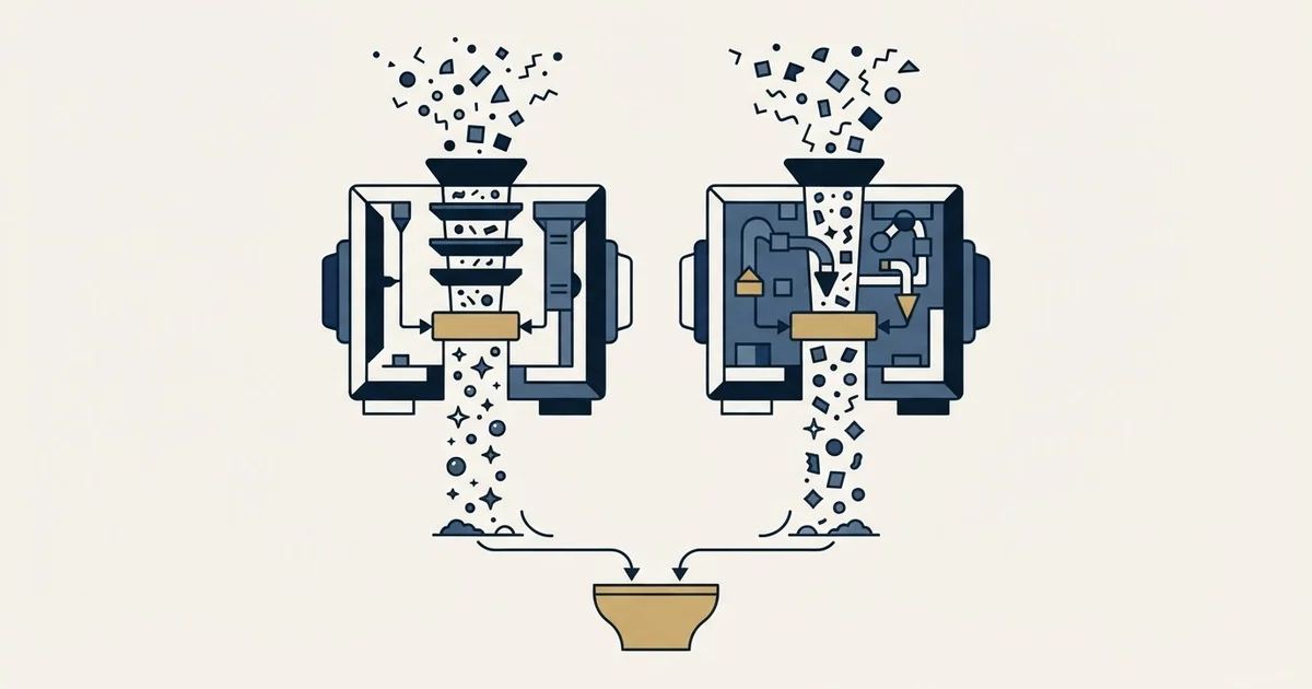 Editorial illustration for BetterContact vs Crustdata