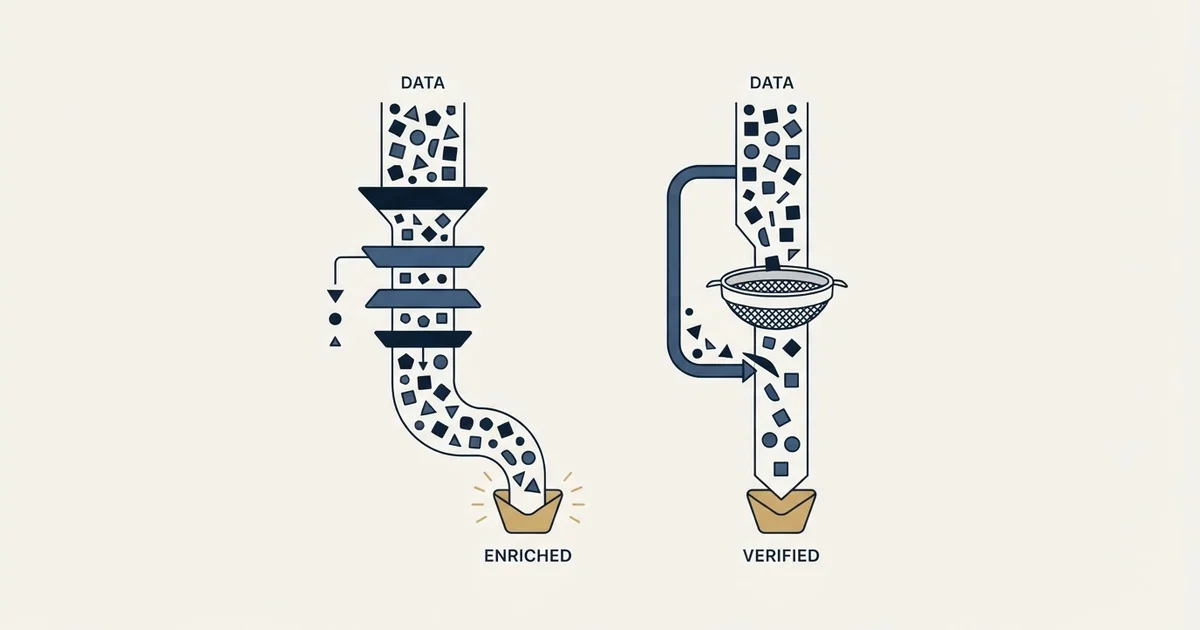 Editorial illustration for BetterContact vs NeverBounce