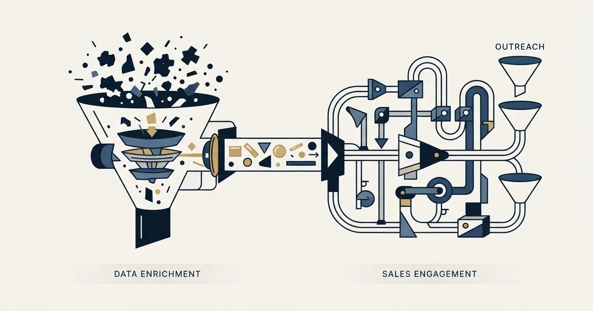 Editorial illustration for BetterContact vs PersistIQ
