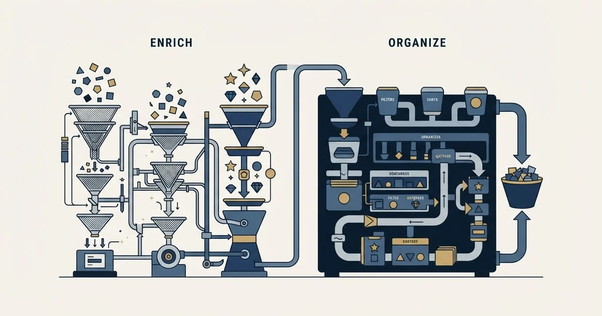 Editorial illustration for BetterContact vs Pipeline CRM