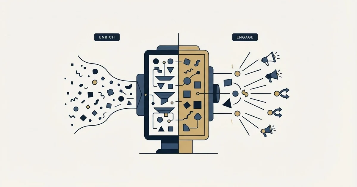 Editorial illustration for BetterContact vs Qualifier.ai