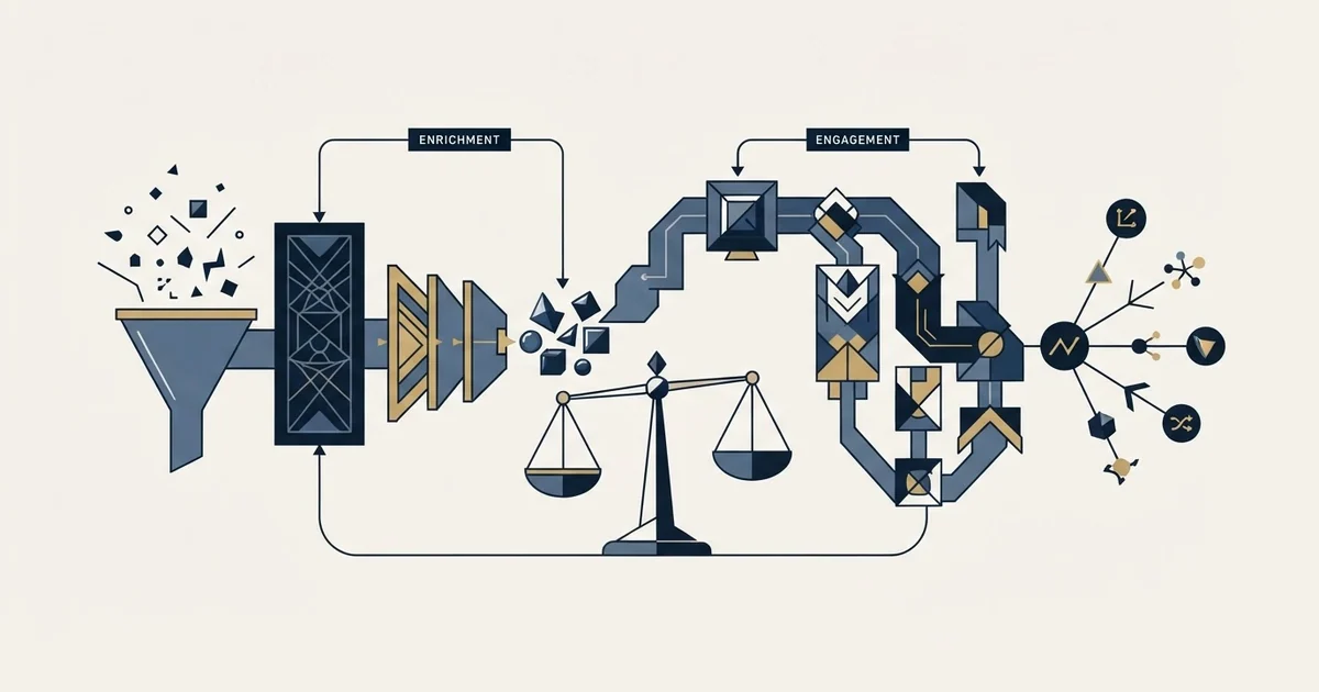 Editorial illustration for BetterContact vs Regie.ai