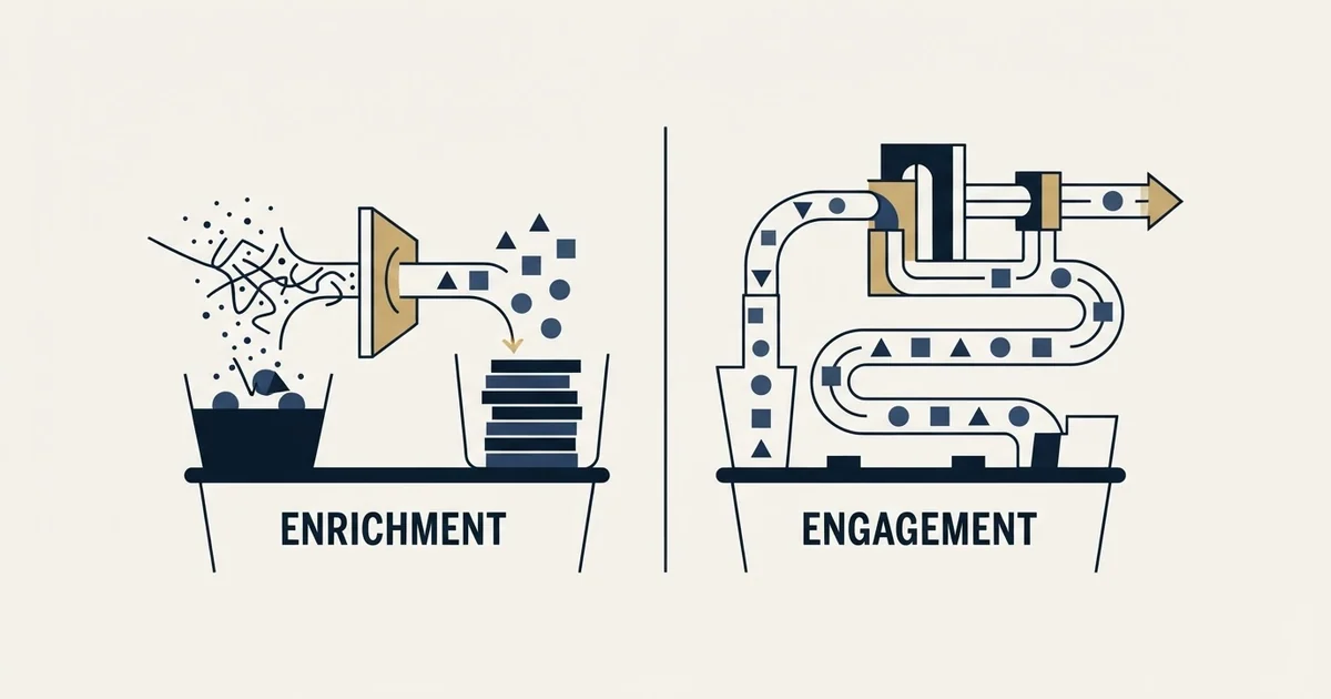 Editorial illustration for BetterContact vs Revenue.io