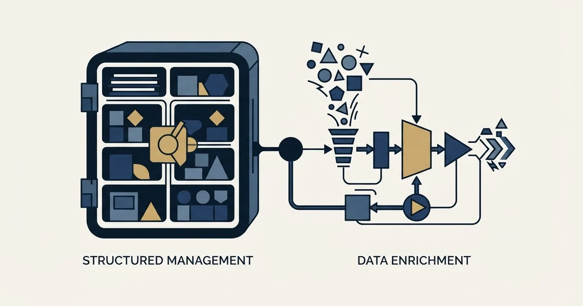 Editorial illustration for Bitrix24 vs Crustdata