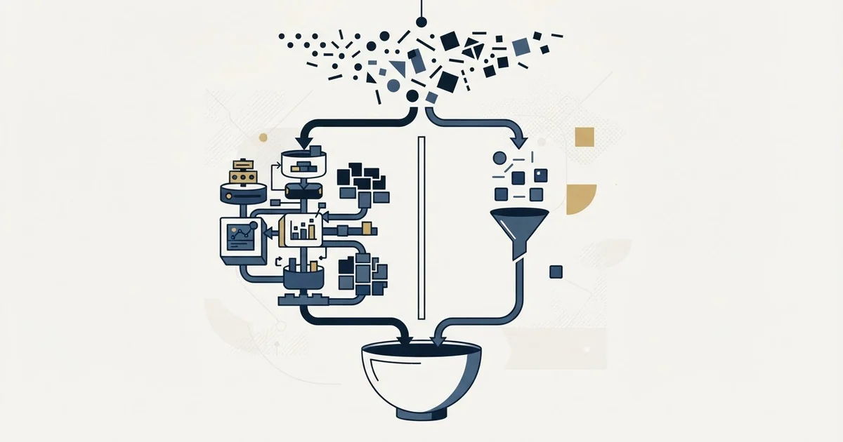 Editorial illustration for Bitrix24 vs Dropcontact