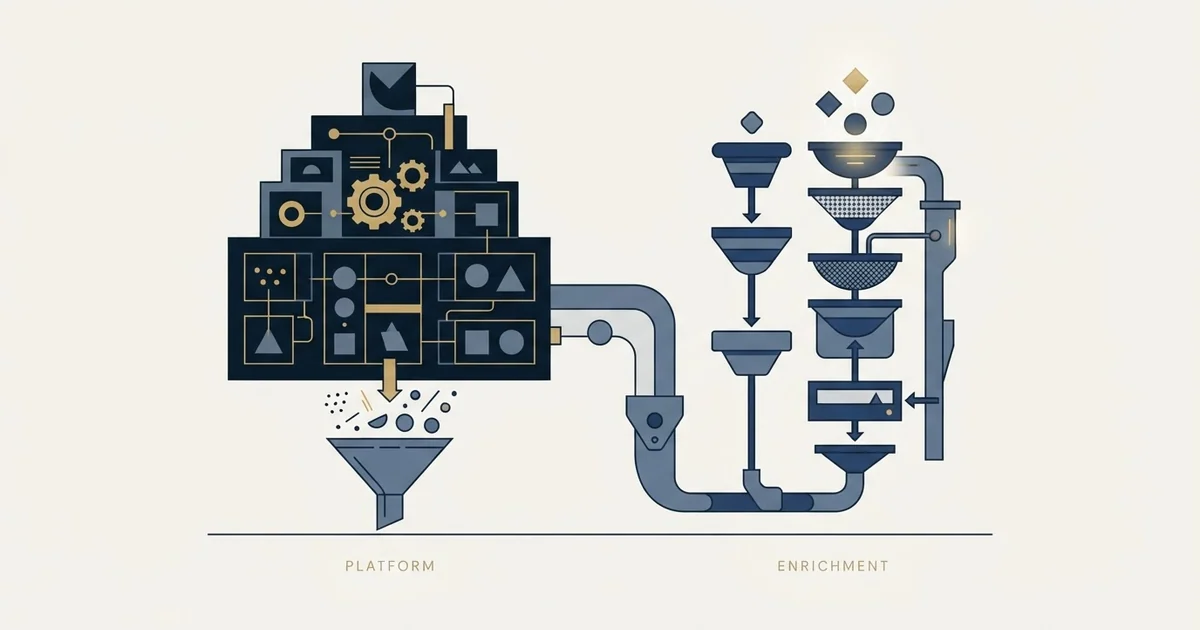 Editorial illustration for Bitrix24 vs Hunter