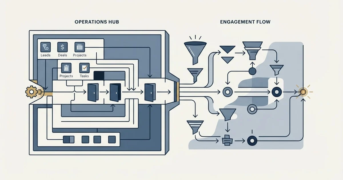 Editorial illustration for Bitrix24 vs Outreach