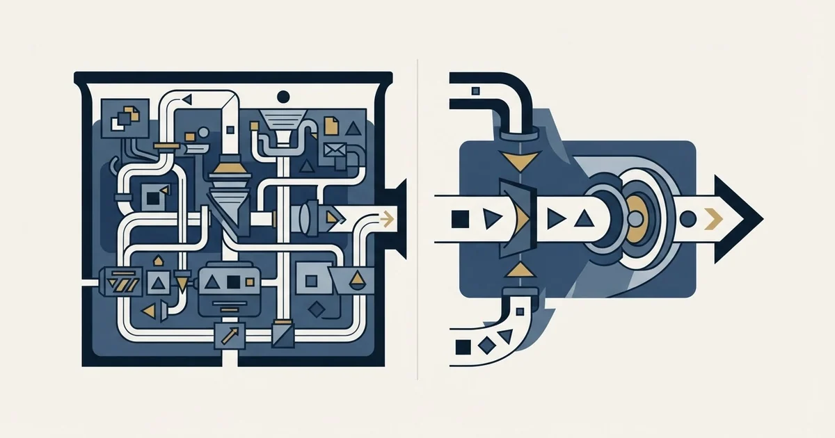 Editorial illustration for Bitrix24 vs Pipeline CRM