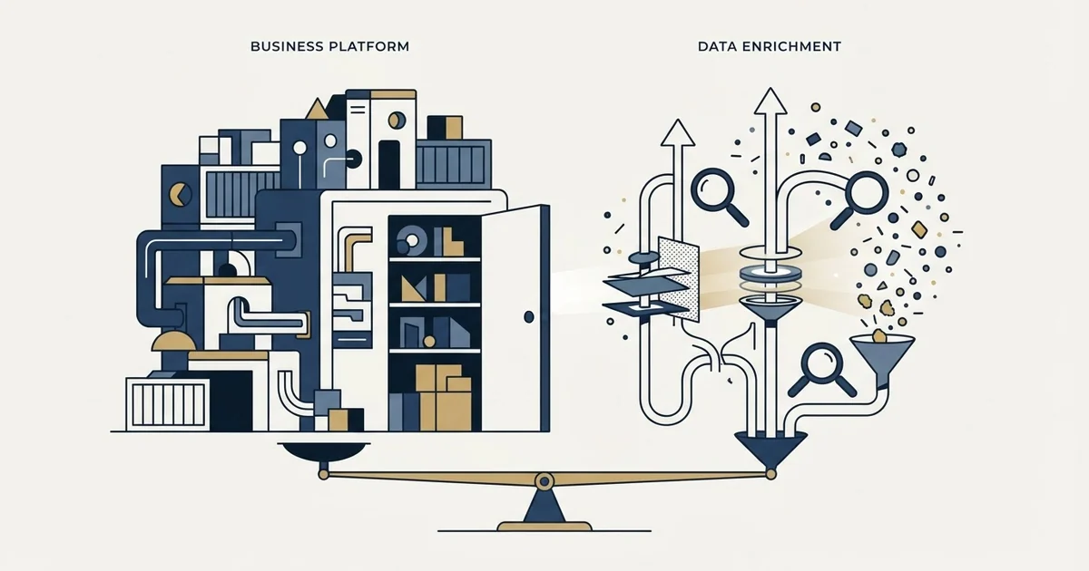 Editorial illustration for Bitrix24 vs SignalHire