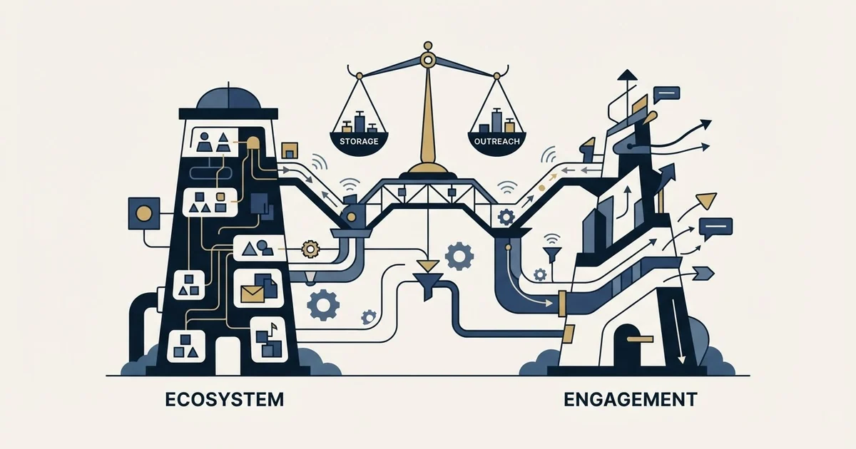 Editorial illustration for Bitrix24 vs Skylead