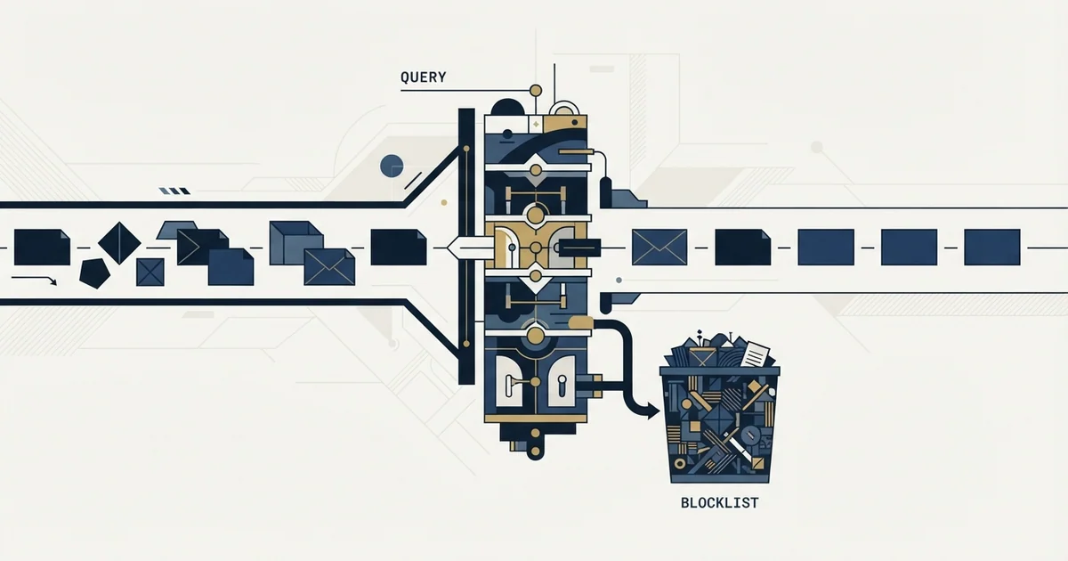 Editorial illustration for Blacklist IP Search