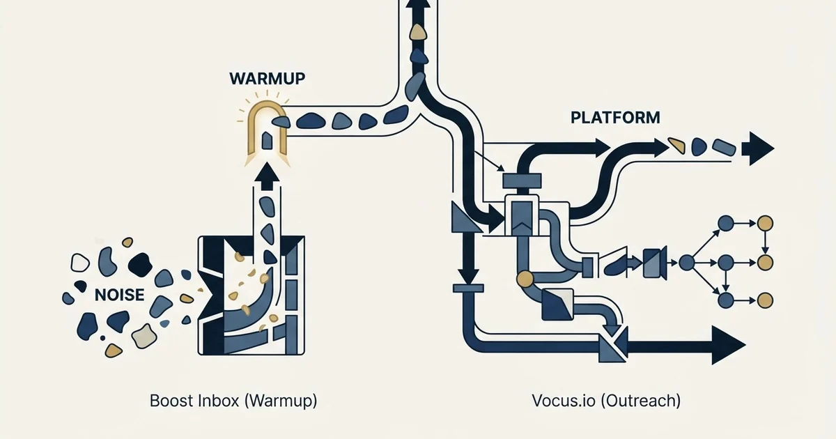 Editorial illustration for Boost Inbox vs Vocus.io