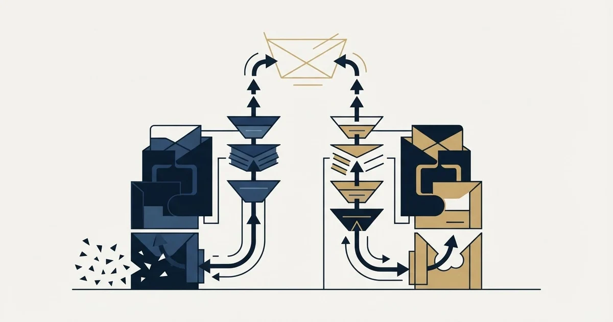 Editorial illustration for Boost Inbox vs Warmbox