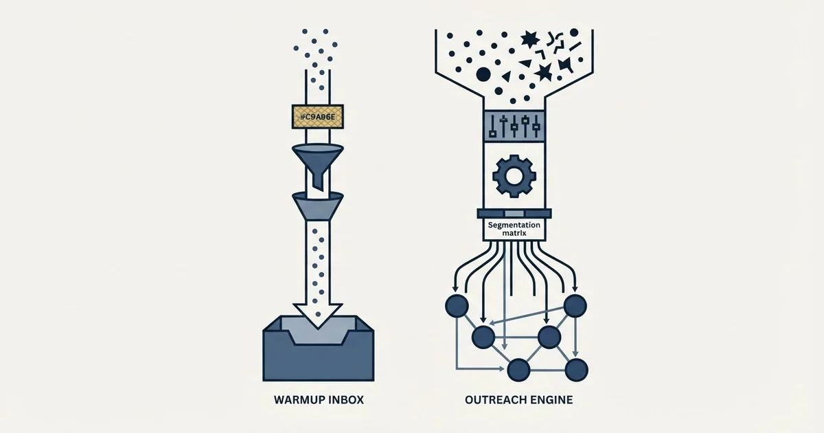 Editorial illustration for Boost Inbox vs Woodpecker