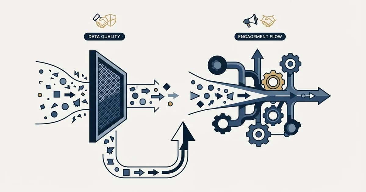 Editorial illustration for Bouncer vs GetSales.io