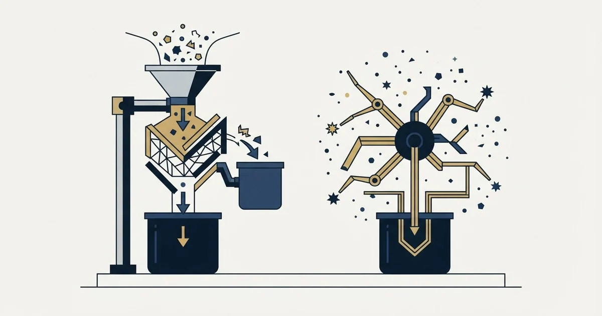 Editorial illustration for Bouncer vs Hunter