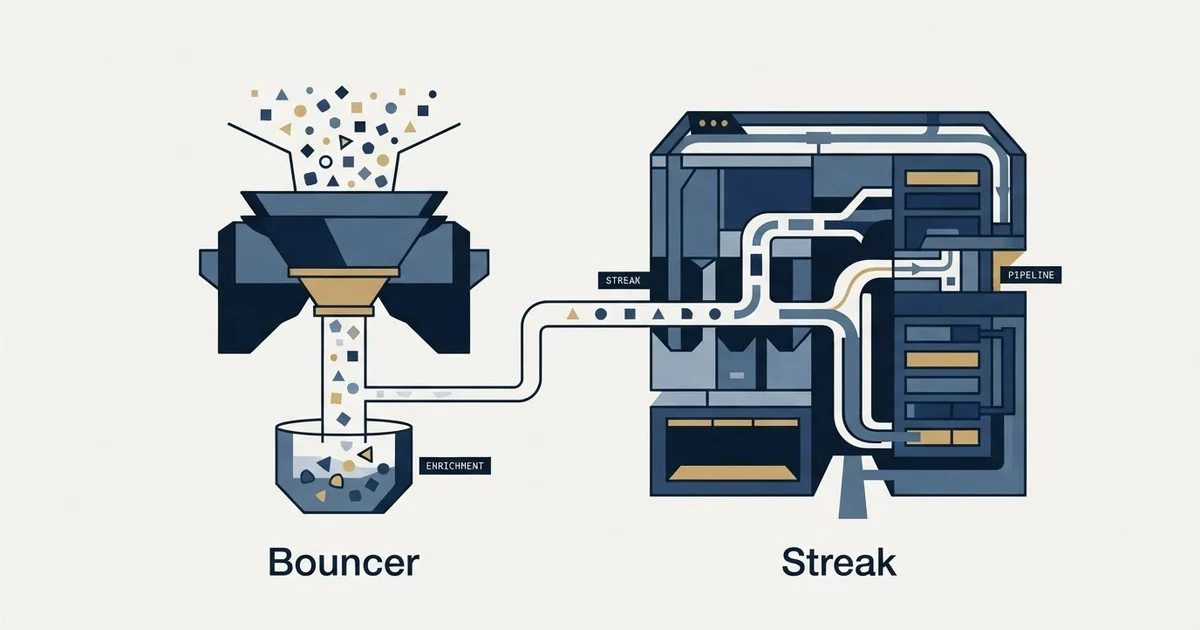 Editorial illustration for Bouncer vs Streak