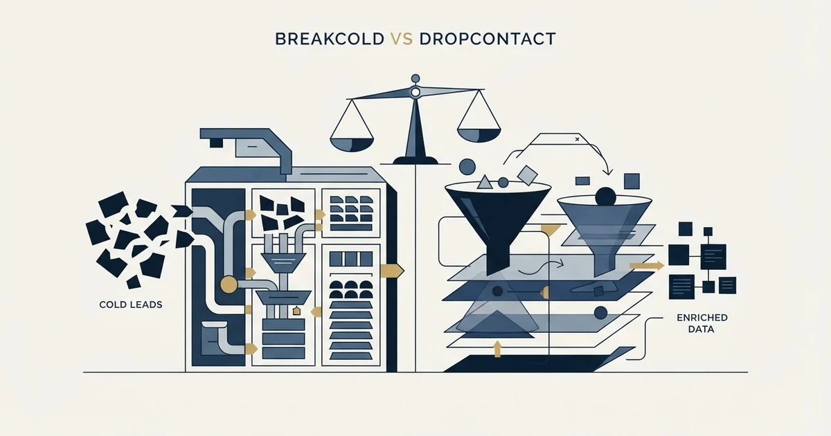 Editorial illustration for Breakcold vs Dropcontact