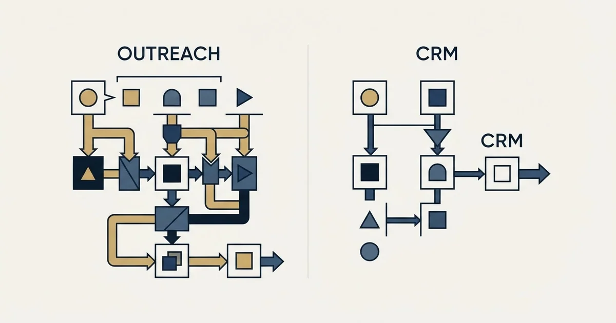 Editorial illustration for Breakcold vs Less Annoying CRM