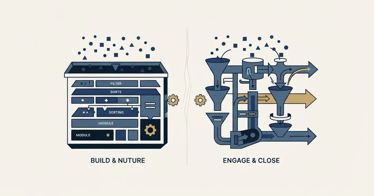 Editorial illustration for Breakcold vs Salesforge