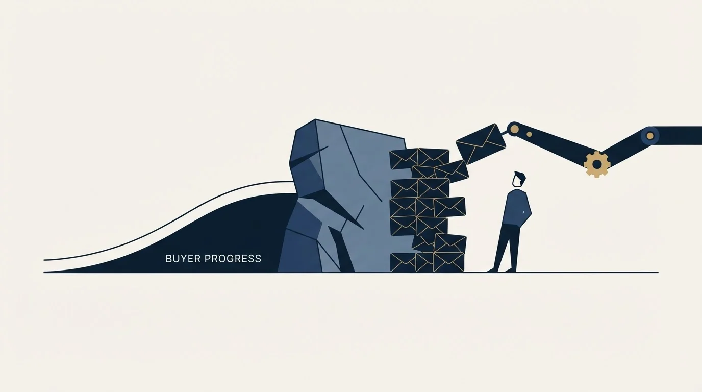 Section illustration: Why the follow-up sequence is a buyer-experience defect