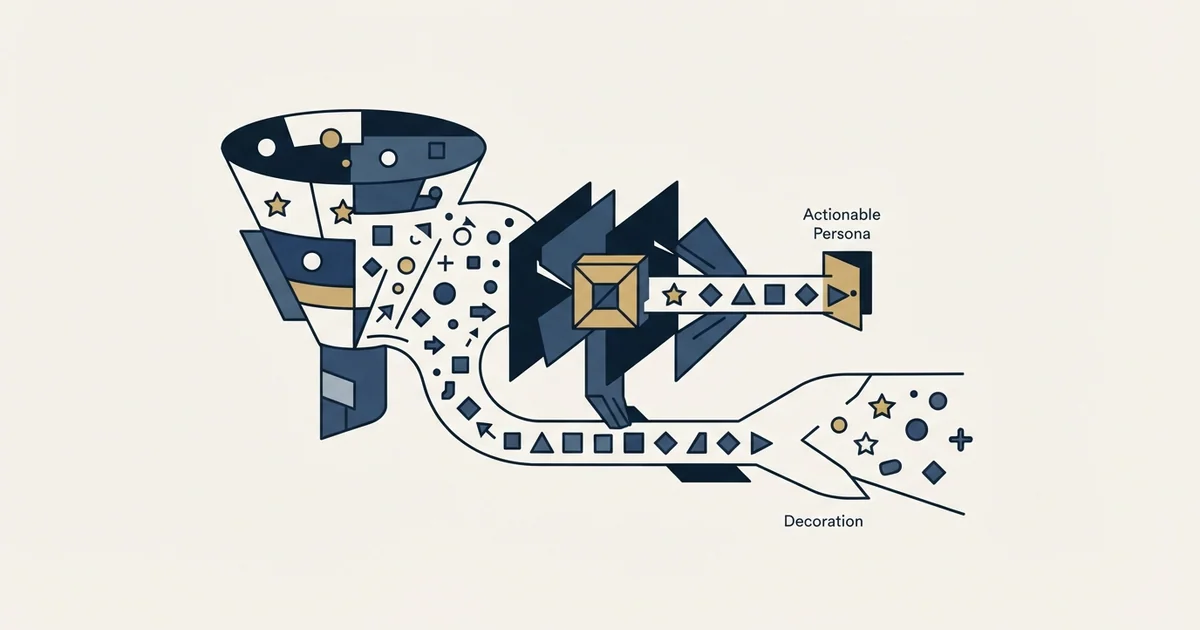 Editorial illustration for Buyer Persona