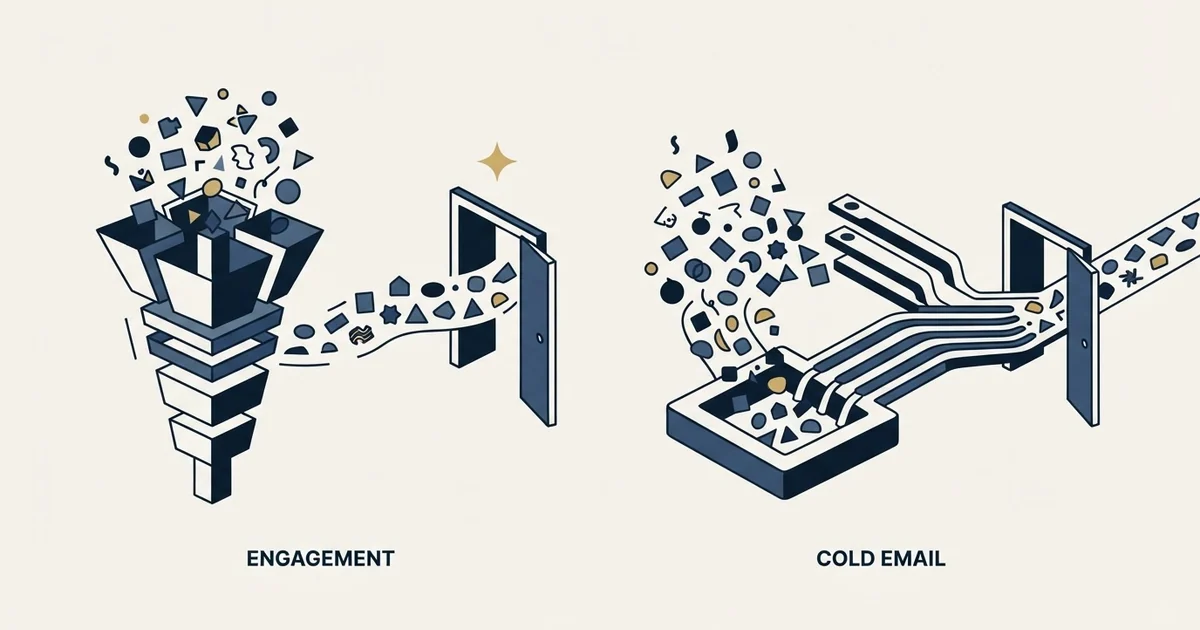 Editorial illustration for Buzz.ai vs Emailchaser