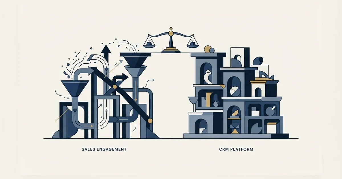 Editorial illustration for Buzz.ai vs EngageBay