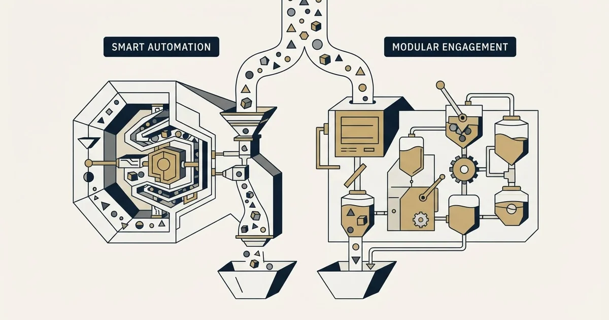 Editorial illustration for Buzz.ai vs Enginy