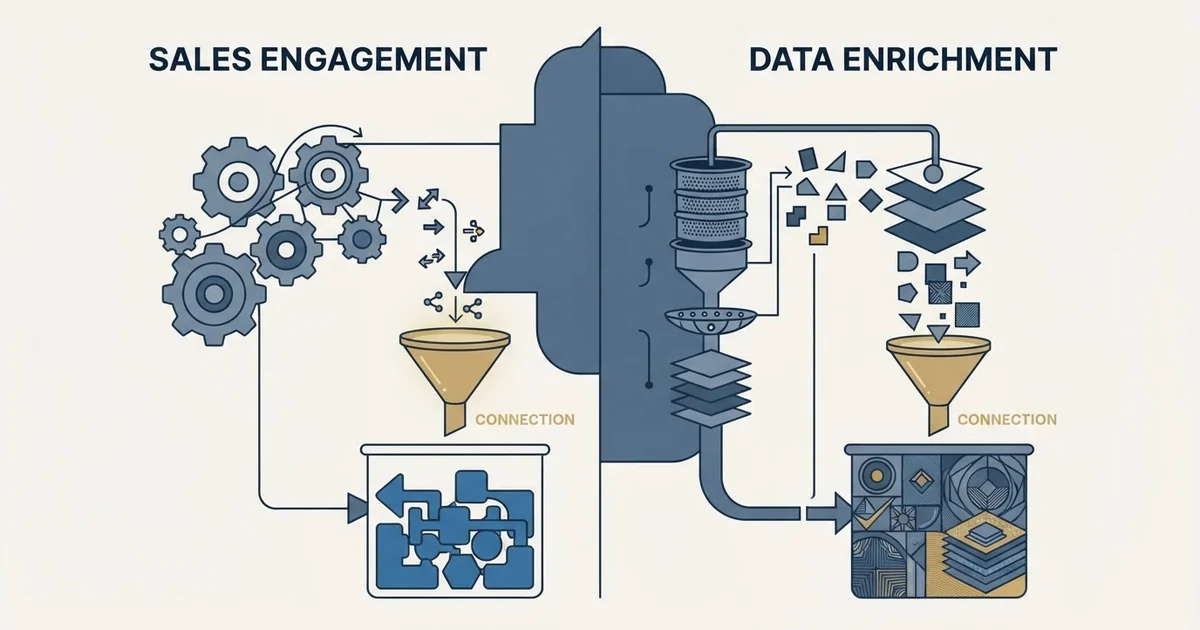 Editorial illustration for Buzz.ai vs Enrich Layer