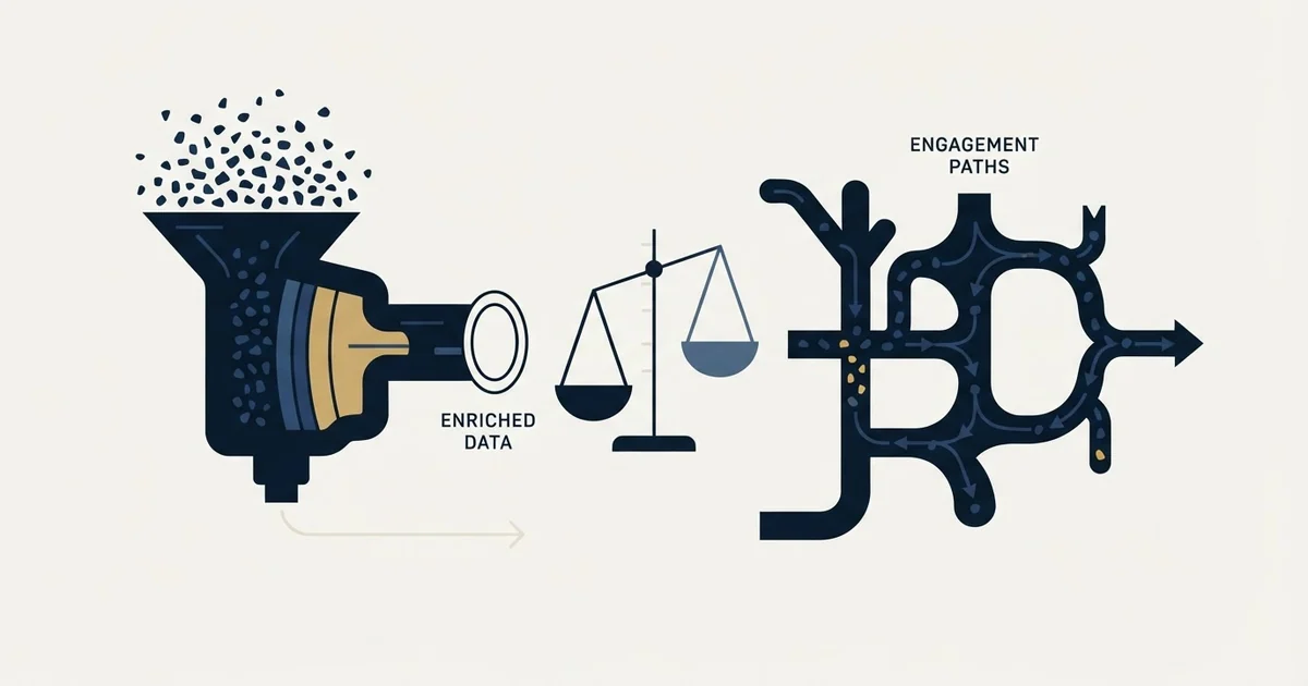 Editorial illustration for Buzz.ai vs LeadIQ