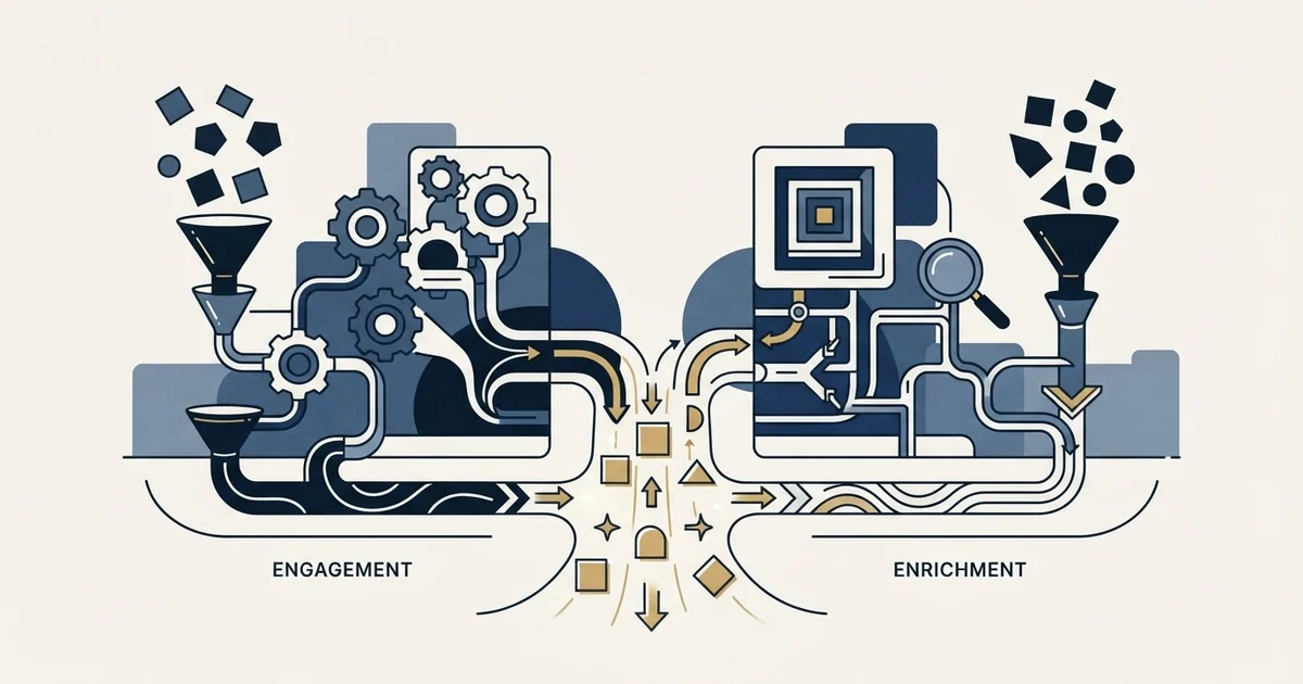 Editorial illustration for Buzz.ai vs LeadMagic