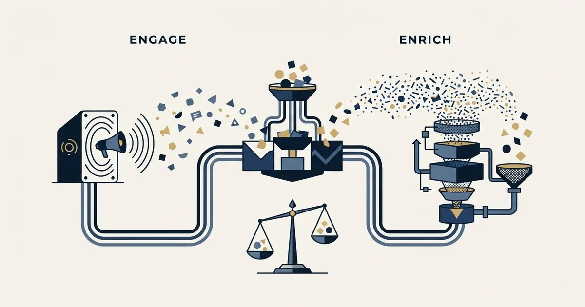 Editorial illustration for Buzz.ai vs PredictLeads