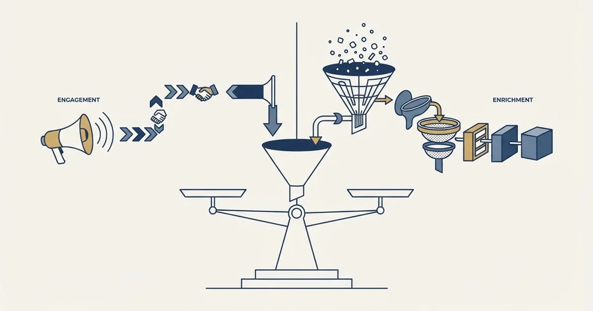 Editorial illustration for Buzz.ai vs UpLead