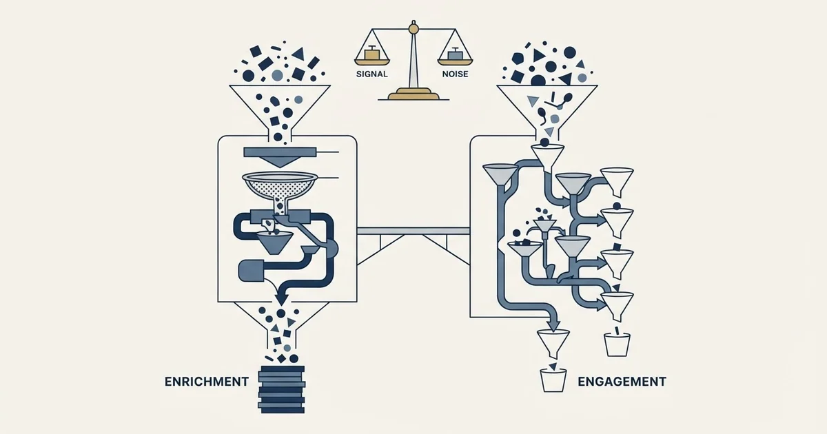 Editorial illustration for Buzz.ai vs ZoomInfo