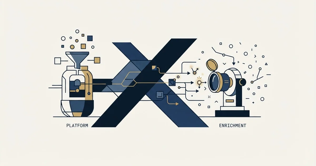 Editorial illustration for Capsule CRM vs ContactOut