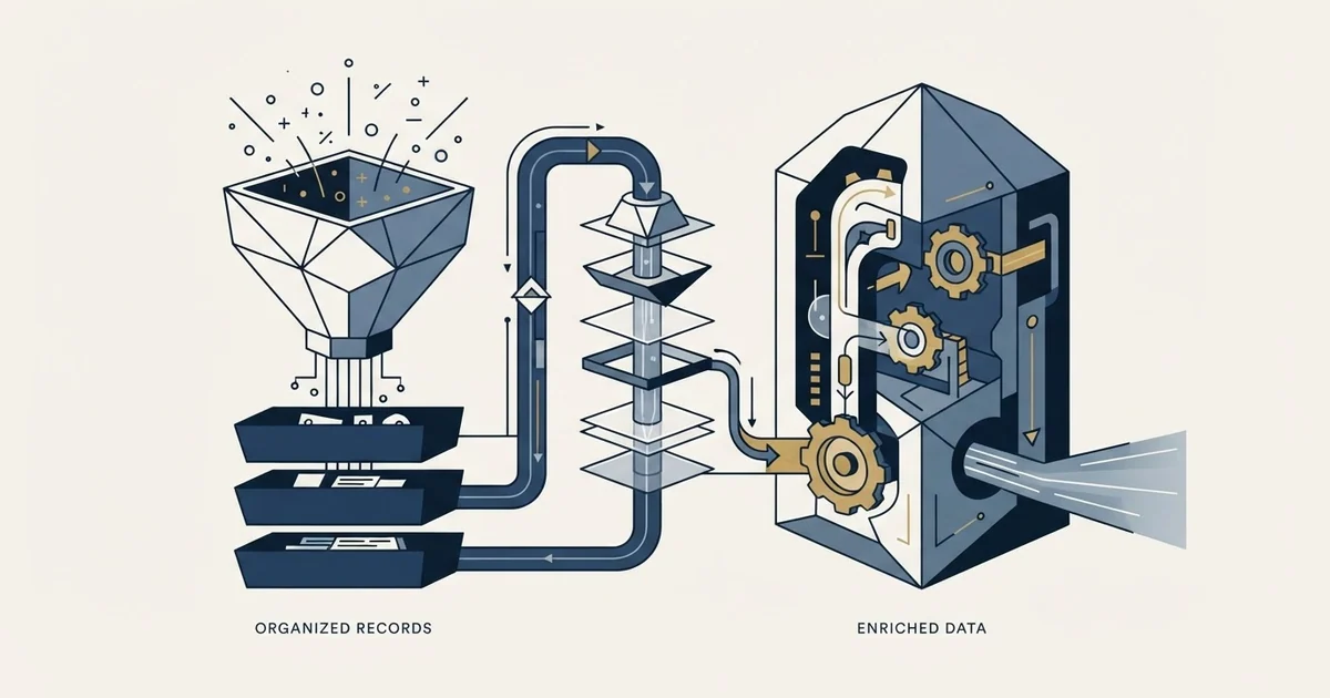 Editorial illustration for Capsule CRM vs Datanyze